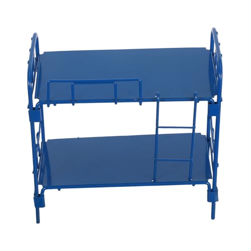 LRXIYODE Maßstab Platzsparendes Babybett Blaues Etagenbett Modell Kompatibel mit Puppenhaus Möbel Authentisches Studentenwohnheim Design für Kleine Räume LRXIYODE Maßstab Platzsparendes Babybett Blaues Etagenbett Modell Kompatibel mit Puppenhaus Möbel Authentisches Studentenwohnheim Design für Kleine Räume von LRXIYODE