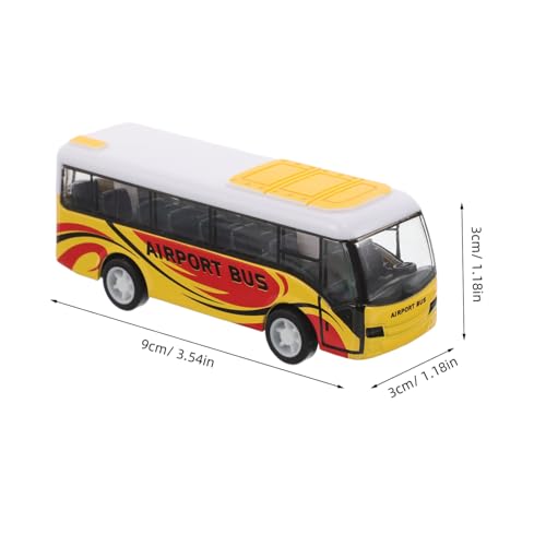 LRXIYODE Metalllegierung Modellauto Bus Gelb Pull Back Friktionsauto Stadtfahrzeug für Mädchen Präzise Verarbeitung Hohe Sammelqualität Realistische Details LRXIYODE Metalllegierung Modellauto Bus Gelb Pull Back Friktionsauto Stadtfahrzeug für Mädchen Präzise Verarbeitung Hohe Sammelqualität Realistische Details von LRXIYODE