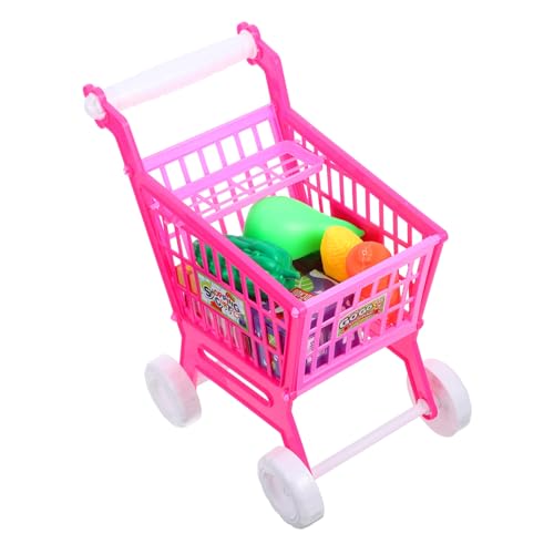 LRXIYODE Mini Einkaufstrolley aus Realistische Simulation Einkaufswagen für Mädchen Fördert Rollenspiel Kreativität und Fantasie LRXIYODE Mini Einkaufstrolley aus Realistische Simulation Einkaufswagen für Mädchen Fördert Rollenspiel Kreativität und Fantasie von LRXIYODE