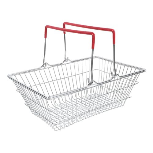 LRXIYODE Kleiner Einkaufskorb für Kinder Robuster Handheld Einkaufswagen Kompakter Spielzeugkorb für Lebensmittel Obst und Snacks Attraktives Design für Fantasievolles Spielen LRXIYODE Kleiner Einkaufskorb für Kinder Robuster Handheld Einkaufswagen Kompakter Spielzeugkorb für Lebensmittel Obst und Snacks Attraktives Design für Fantasievolles Spielen von LRXIYODE