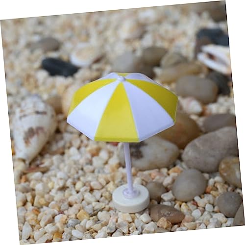 LRXIYODE Miniatur Strandsonnenschirm Gelb Mini Haus Deko Moos Micro Landschaft Mini Garten Accessoire für Feengarten Kleine Stranddeko für Terrarium und Miniaturwelt LRXIYODE Miniatur Strandsonnenschirm Gelb Mini Haus Deko Moos Micro Landschaft Mini Garten Accessoire für Feengarten Kleine Stranddeko für Terrarium und Miniaturwelt von LRXIYODE