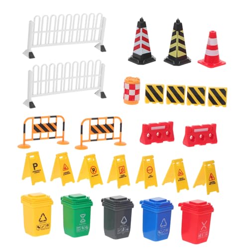 LRXIYODE Miniatur verkehrsschilder Realistisches Lernspielzeug für Inklusive Mini straßensperren und Barrikaden Pädagogisch für Vorschule und Schulunterricht Fördert Verkehrssicherheit LRXIYODE Miniatur verkehrsschilder Realistisches Lernspielzeug für Inklusive Mini straßensperren und Barrikaden Pädagogisch für Vorschule und Schulunterricht Fördert Verkehrssicherheit von LRXIYODE