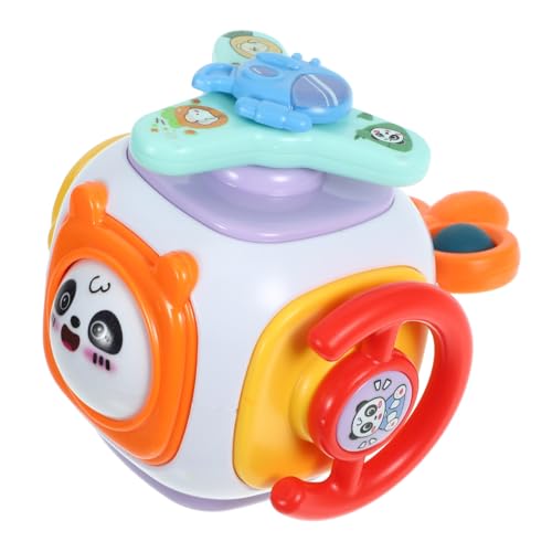 LRXIYODE Montessori Busy Cube aus Sicherem Kunststoff Motorikfördernd Feinmotorische Übungen Fidget Geeignet für Jungen und Mädchen Pädagogisch LRXIYODE Montessori Busy Cube aus Sicherem Kunststoff Motorikfördernd Feinmotorische Übungen Fidget Geeignet für Jungen und Mädchen Pädagogisch von LRXIYODE