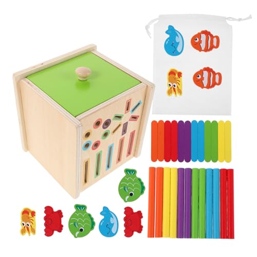 LRXIYODE Montessori Farb Formsortierspielzeug aus Holz für Kleinkinder Lernspiel zur Farberkennung Stabiles Pädagogisches Puzzle für Ab Jahren Fördert Visuelle Wahrnehmung und Eltern-Junge LRXIYODE Montessori Farb Formsortierspielzeug aus Holz für Kleinkinder Lernspiel zur Farberkennung Stabiles Pädagogisches Puzzle für Ab Jahren Fördert Visuelle Wahrnehmung und Eltern-Junge von LRXIYODE