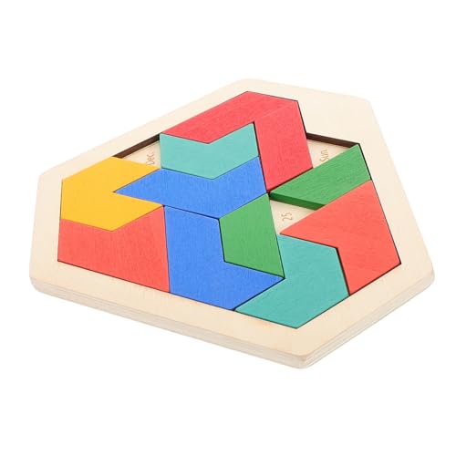 LRXIYODE Montessori Holz Sechseck Puzzle für Kleinkinder Lernspielzeug mit Tangram Memory Einfluss zur Kognitiver Fähigkeiten Familien Frühe Entwicklung LRXIYODE Montessori Holz Sechseck Puzzle für Kleinkinder Lernspielzeug mit Tangram Memory Einfluss zur Kognitiver Fähigkeiten Familien Frühe Entwicklung von LRXIYODE