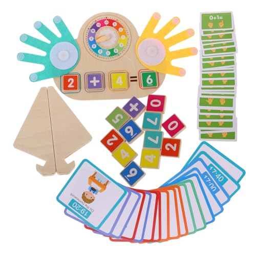 LRXIYODE Montessori Mathematikspielzeug aus Holz mit Bunten Fingerzahlen Lernspiel für Addition Subtraktion Zahlenzerlegung und Farberkennung Eltern-Junge Mädchen Interaktion Homeschool und LRXIYODE Montessori Mathematikspielzeug aus Holz mit Bunten Fingerzahlen Lernspiel für Addition Subtraktion Zahlenzerlegung und Farberkennung Eltern-Junge Mädchen Interaktion Homeschool und von LRXIYODE