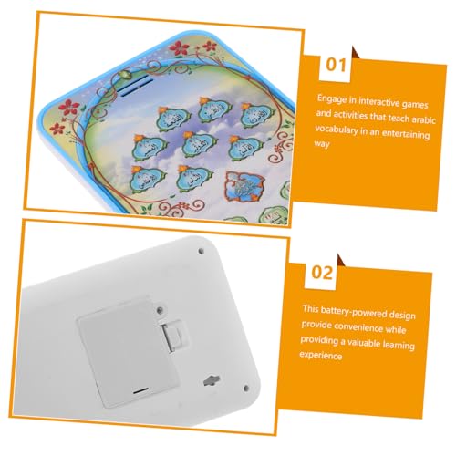 LRXIYODE Multifunktionales Arabisch lerntablett für Ab Jahren Tragbares Leichtes Sprachlernspielzeug zur Frühkindlichen Bildung und Spielerischen der Arabischen Sprache LRXIYODE Multifunktionales Arabisch lerntablett für Ab Jahren Tragbares Leichtes Sprachlernspielzeug zur Frühkindlichen Bildung und Spielerischen der Arabischen Sprache von LRXIYODE
