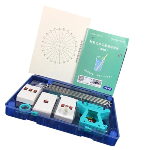 LRXIYODE Physik Experimentierset Lichtoptik Kit Schul Experimentierausrüstung Sicherer Optischer Experimentierkasten für Schüler Praktische Unterrichtshilfe LRXIYODE Physik Experimentierset Lichtoptik Kit Schul Experimentierausrüstung Sicherer Optischer Experimentierkasten für Schüler Praktische Unterrichtshilfe von LRXIYODE