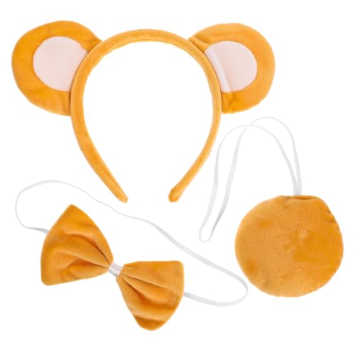 LRXIYODE Plüsch Bärenohren Stirnband mit Schleife Weiches Wiederverwendbares Haarband für Erwachsene Bequemes Kopfschmuck für Halloween Weihnachten Kostüm party und Fotoshootings LRXIYODE Plüsch Bärenohren Stirnband mit Schleife Weiches Wiederverwendbares Haarband für Erwachsene Bequemes Kopfschmuck für Halloween Weihnachten Kostüm party und Fotoshootings von LRXIYODE