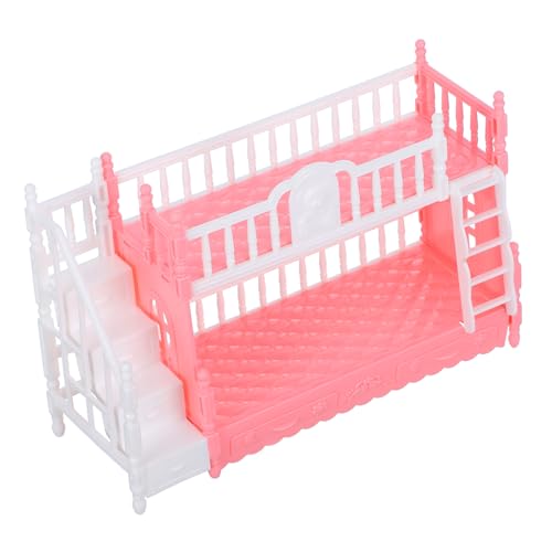 LRXIYODE Miniatur Puppenhaus Bett Doppelstockbett Für Puppen Spielzeug Möbel Zubehör Für Mädchen Miniatur Schlafzimmer Dekoration Für Puppenhaus Landschaftsgestaltung LRXIYODE Miniatur Puppenhaus Bett Doppelstockbett Für Puppen Spielzeug Möbel Zubehör Für Mädchen Miniatur Schlafzimmer Dekoration Für Puppenhaus Landschaftsgestaltung von LRXIYODE