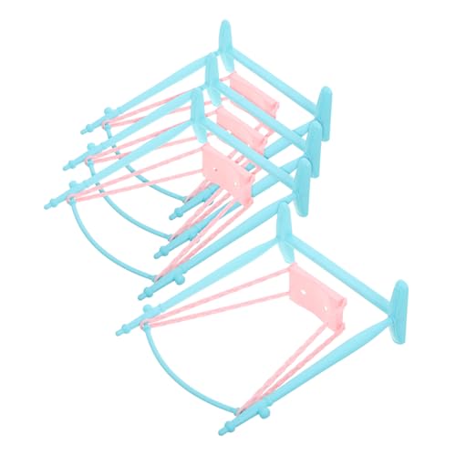 LRXIYODE Puppenschaukel Teilig Miniatur Spielplatz Schaukel für Mädchen Kleinkinder Puppenzubehör Realistische Gartenschaukel Einfach zu Montieren Fantasieanregend LRXIYODE Puppenschaukel Teilig Miniatur Spielplatz Schaukel für Mädchen Kleinkinder Puppenzubehör Realistische Gartenschaukel Einfach zu Montieren Fantasieanregend von LRXIYODE