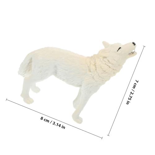 LRXIYODE Realistische Wolf Figur Dekofigur mit Detailgetreuer Optik Sicheres Material Glatte Oberfläche Geeignet als Waldtier Dekoration und Lernspielzeug für Kinderzimmer und LRXIYODE Realistische Wolf Figur Dekofigur mit Detailgetreuer Optik Sicheres Material Glatte Oberfläche Geeignet als Waldtier Dekoration und Lernspielzeug für Kinderzimmer und von LRXIYODE