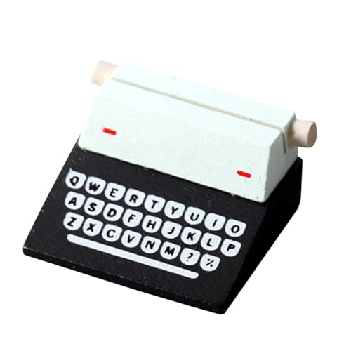 LRXIYODE 1stück Miniatur Schreibmaschine Modell Für Puppenhaus Dekoration Retro Typewriter Accessoires Schwarz Für Wohnzimmer Schlafzimmer Büro Und Festlichkeiten LRXIYODE 1stück Miniatur Schreibmaschine Modell Für Puppenhaus Dekoration Retro Typewriter Accessoires Schwarz Für Wohnzimmer Schlafzimmer Büro Und Festlichkeiten von LRXIYODE