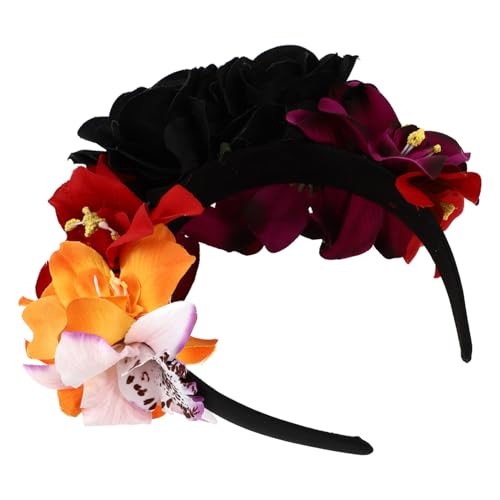 LRXIYODE Simulierter Rosen Haarreif Blumen Accessoire Langlebig Bequem Vielseitig für Party Festival Hochzeit Braut Foto Requisite Haarschmuck Zufällige Farbe LRXIYODE Simulierter Rosen Haarreif Blumen Accessoire Langlebig Bequem Vielseitig für Party Festival Hochzeit Braut Foto Requisite Haarschmuck Zufällige Farbe von LRXIYODE