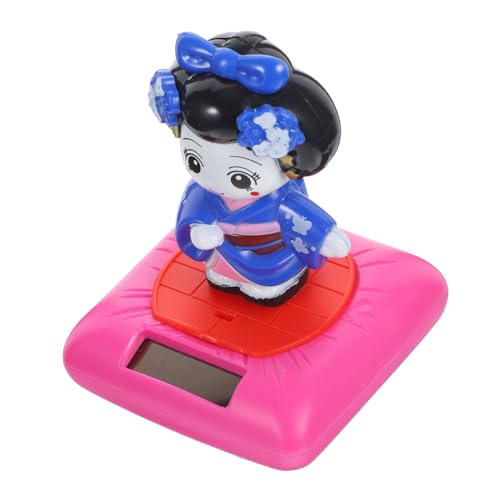 LRXIYODE Solar Kimono Puppe mit Kopfschüttel Design Kleine Stehende Figurine aus Leichte Auto und Tischdekoration für Kimono LRXIYODE Solar Kimono Puppe mit Kopfschüttel Design Kleine Stehende Figurine aus Leichte Auto und Tischdekoration für Kimono von LRXIYODE