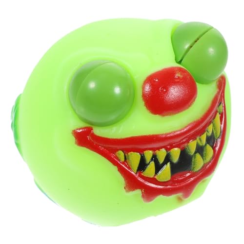 LRXIYODE Stressabbau Squeeze Ball aus Flexiblem TPR Material Langlebig und Elastisch Lustiges Antistress für Erwachsene für Büro und Freizeit Grün LRXIYODE Stressabbau Squeeze Ball aus Flexiblem TPR Material Langlebig und Elastisch Lustiges Antistress für Erwachsene für Büro und Freizeit Grün von LRXIYODE