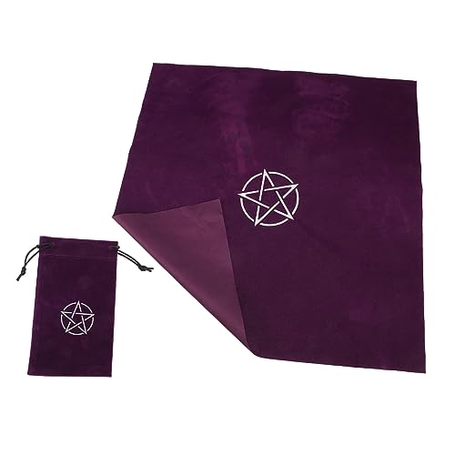 LRXIYODE Tarot Tischdecke Muster Rutschfestes Altartuch mit Mystischem Divinationsdesign Glatte Rückseite für Wahrsagung Astrologie und Spirituelle Rituale LRXIYODE Tarot Tischdecke Muster Rutschfestes Altartuch mit Mystischem Divinationsdesign Glatte Rückseite für Wahrsagung Astrologie und Spirituelle Rituale von LRXIYODE