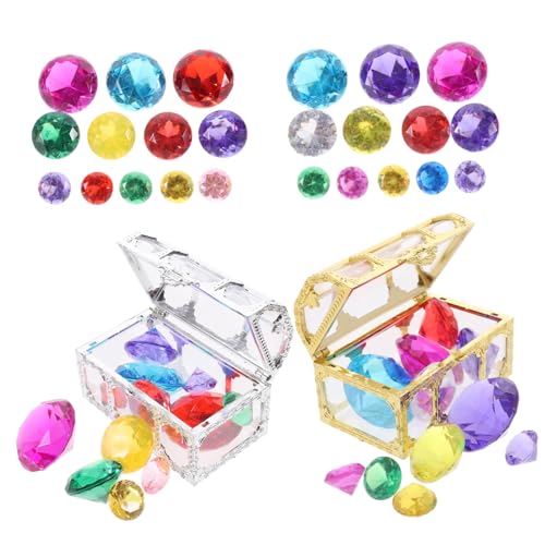 LRXIYODE Tauchspielzeug mit Kleinen Kunststoff Edelsteinen Glänzende Tauchdiamanten für Pool Schatzsuche Bunte Unterwasser Steine für DIY LRXIYODE Tauchspielzeug mit Kleinen Kunststoff Edelsteinen Glänzende Tauchdiamanten für Pool Schatzsuche Bunte Unterwasser Steine für DIY von LRXIYODE