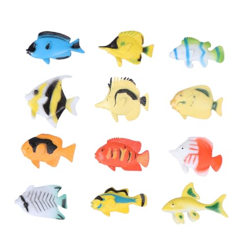 LRXIYODE Teiliges Meerestiere Figuren Tropische Fische Modellspielzeug Simulation Lernspielzeug für Kognitive Entwicklung und Partydekoration LRXIYODE Teiliges Meerestiere Figuren Tropische Fische Modellspielzeug Simulation Lernspielzeug für Kognitive Entwicklung und Partydekoration von LRXIYODE