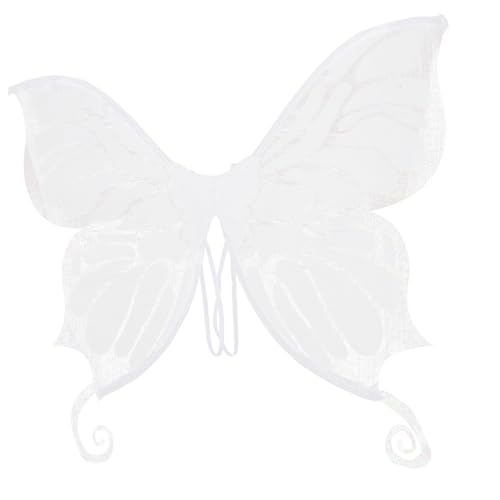 LRXIYODE Weiße Schmetterlingsflügel für Mädchen und Frauen Leichtes Tragbares Party Bühnenkostüm Langlebige Cosplay flügel für Karneval Geburtstagsfeier und Fotoshooting Sicher und LRXIYODE Weiße Schmetterlingsflügel für Mädchen und Frauen Leichtes Tragbares Party Bühnenkostüm Langlebige Cosplay flügel für Karneval Geburtstagsfeier und Fotoshooting Sicher und von LRXIYODE