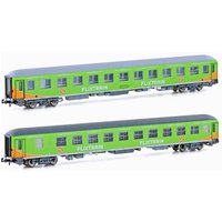 LS MODELS LS76011 N 2er Set Liegewagen Bvcmz+Bvcmbz, Flixtrain, Ep. VI von LS MODELS