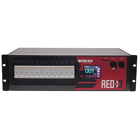 LSC RED3 12x 10 A Dimmer Harting Dimmer von LSC