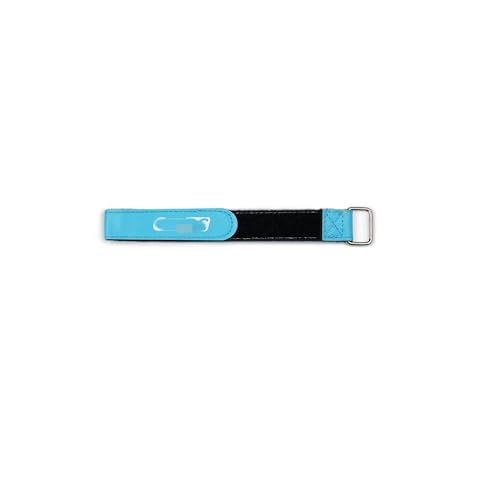 LSFWJP Magic Tape Tie Batterieband Bandgürtel Verschleißfester 15mm 20mm Kabelhalter for DIY RC Drone FPV Quadcopter Teile (Color : Blue 20mmX250 2PCS) von LSFWJP