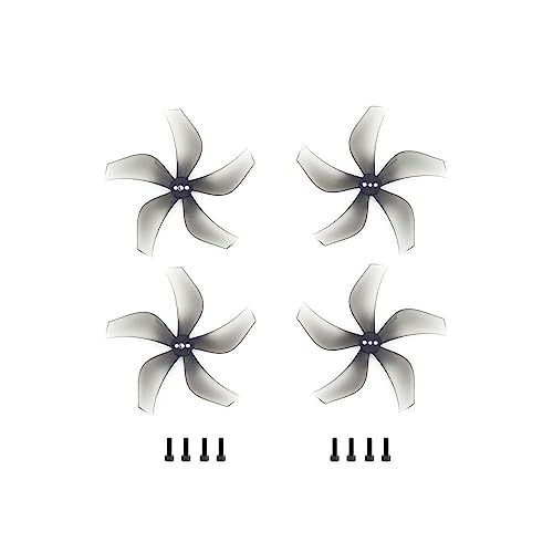 LSFWJP for DJI Avata Propeller Props Drone 2925s Klinge Requisiten Ersatz Leichte Flügel Fans Propeller for DJI Avata Zubehör (Color : A Set of Grey) von LSFWJP