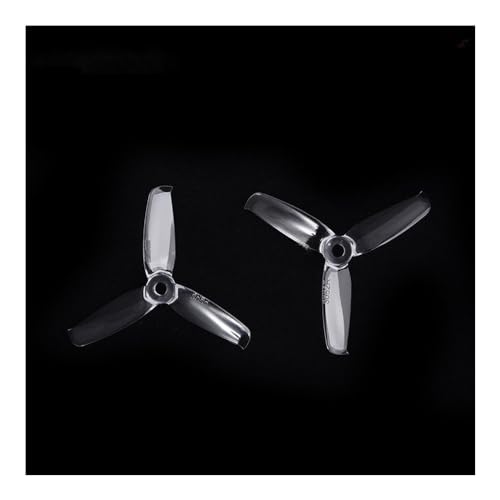 LSFWJP for Gemfan 2pair 3052 3,0x5,2 FPV PC 3 Propeller Prop Klinge CW CCW Welle durch die Maschine mehr spezielle Motor 1306-1806 (Color : Transparent 2pair) von LSFWJP