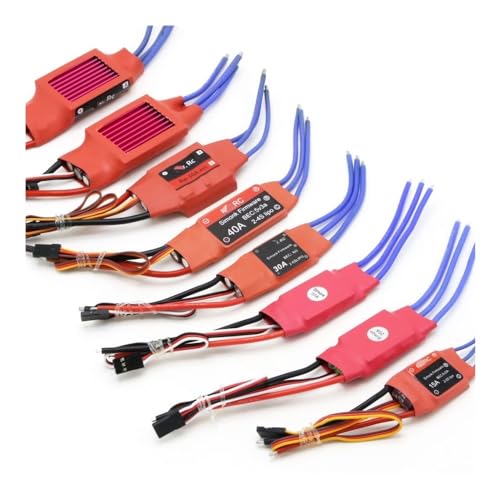 LSFWJP for Simonk 10A 12A 15A 20A 30A 40A 50A 70A 80A Firmware Elektronischer Geschwindigkeitsregler ESC for RC Multicopter Hubschrauber (Color : SimonK 80A-OPTO) von LSFWJP