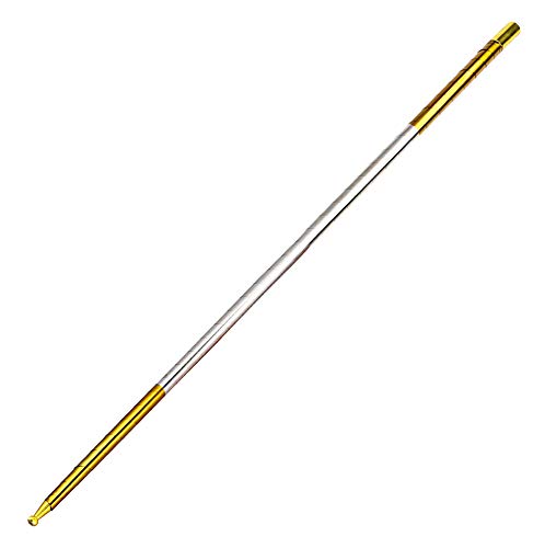 Magic Pocket Staff Zauberstab, 130cm Tragbare Stahlstange Magie Teleskopstange Edelstahl Pocket Stick Ausziehbarer Zauberstab Professioneller Zauberstab für Bühne Magier Requisiten Magische Stöcke von LSGGTIM