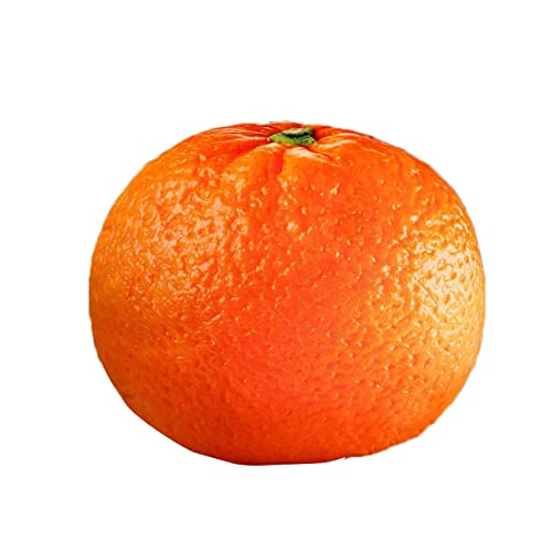 LSSHPZLFC Niedliche, Mit Früchten Gefüllte Kissen, Kinderkissen, Gefüllte Wassermelonen-Plüschtiere, Superweiche Mädchenkissen, Ananas-Durian-Kissen, Sitzcouch-Ornamente(Orange) von LSSHPZLFC