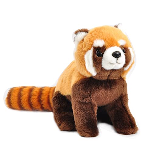 LSSHPZLFC Simulation Roter Panda Stofftier 19 Zoll Süßes Waschbär Plüschtier, Süßes Plüschtier Dachs Zoo Plüschpuppen Geschenke for Kinder Geburtstag Weihnachten von LSSHPZLFC