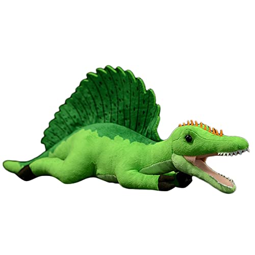 LSSHPZLFC Spinosaurus-Dinosaurier-Plüschtier, Lebensechtes Dinosaurier-Stofftier Mit Segelrücken, 45,7 cm Große Dinosaurier-Plüschpuppe, Geschenke for Kinder von LSSHPZLFC