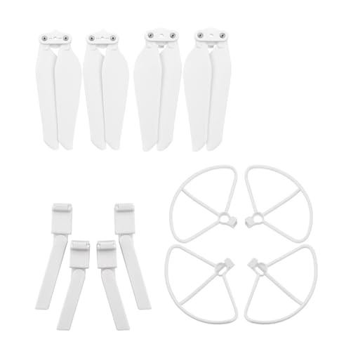 LSZBYHOK 3in1set Propeller Schutz Ring for FI-MI X8 SE X8Pro Faltbare Propeller Fahrwerke RC Quadcopter Teile Zubehör(3in1 White) von LSZBYHOK