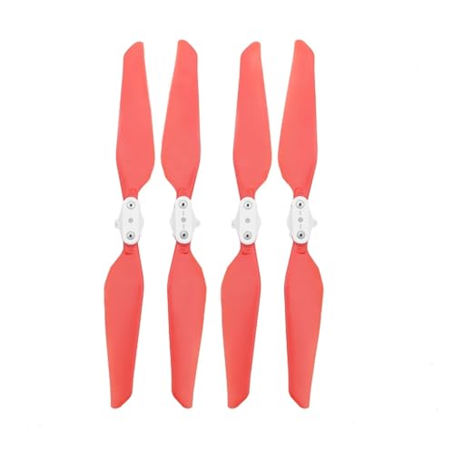 LSZBYHOK 3in1set Propeller Schutz Ring for FI-MI X8 SE X8Pro Faltbare Propeller Fahrwerke RC Quadcopter Teile Zubehör(Red Propeller) von LSZBYHOK