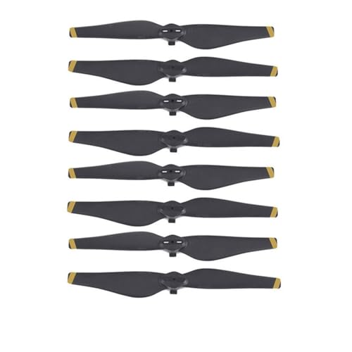 LSZBYHOK 5332S Propeller Blade Prop for D-JI Mavic Air Drone Zubehör(4 Pairs Golde) von LSZBYHOK