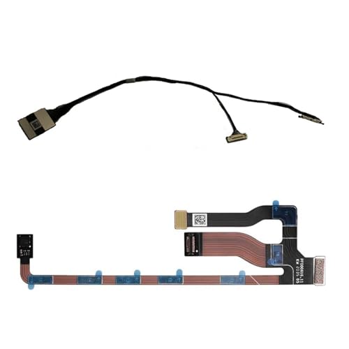 LSZBYHOK Gimbal-Teile for D-JI Mini 2 Drohne, Empyt Gimbal-Kameraobjektiv, Glas, PTZ-Signalkabel, 3-in-1-Flachkabel, Dämpfer, Halterungskugel(2 Cables) von LSZBYHOK