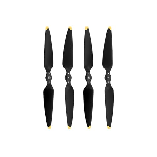 LSZBYHOK Propeller for D-ji AIR 3 Blades, 8747F Propeller Low Noise Ersatz Prop Blades Kompatibles Drohnenzubehör(2 Pairs-Gold) von LSZBYHOK