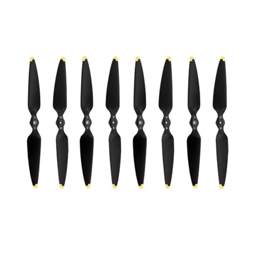 LSZBYHOK Propeller for D-ji AIR 3 Blades, 8747F Propeller Low Noise Ersatz Prop Blades Kompatibles Drohnenzubehör(4 Pairs-Gold) von LSZBYHOK