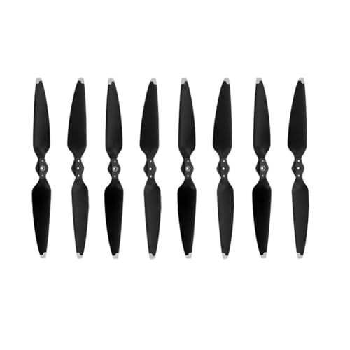 LSZBYHOK Propeller for D-ji AIR 3 Blades, 8747F Propeller Low Noise Ersatz Prop Blades Kompatibles Drohnenzubehör(4 Pairs-Silver) von LSZBYHOK