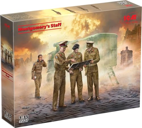 LTEBLO ICM 1:35 Montgomery's Staff von ICM