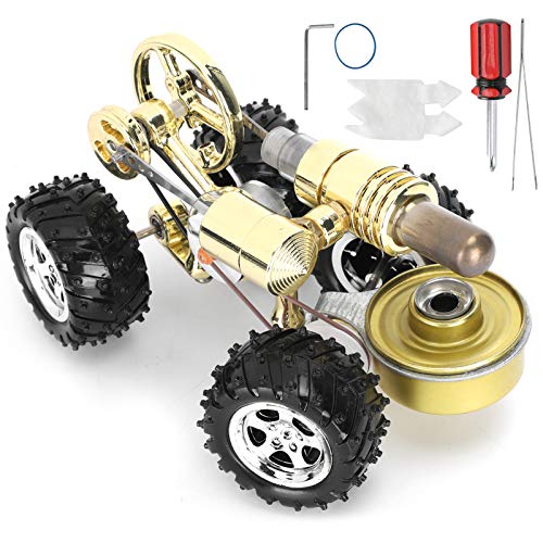 Stirlingmotor, Mini-Stirlingmotor, Lernspielzeug, Geschenke, Auto-Rührmotormodell, rostfrei, für Erwachsene für mechanische Fähigkeiten von LTSQIN