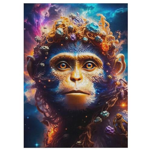 AFFE 300 Teile Premium-Puzzles Für Erwachsene Kinder- Holzpuzzles Spaß Und Lernspiele - Perfekte Puzzle-Geschenke 42×30cm von LTTTT