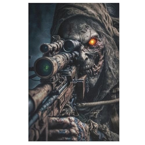 Dead Army Zombie Soldat 1000 Teile Puzzles Für Erwachsene, Impossible Puzzle, GesKükenlichkeitsspiel Für Die Ganze Familie, Kinder Holzpuzzle 78×53cm Dead Army Zombie Soldat 1000 Teile Puzzles Für Erwachsene, Impossible Puzzle, GesKükenlichkeitsspiel Für Die Ganze Familie, Kinder Holzpuzzle 78×53cm von LTTTT