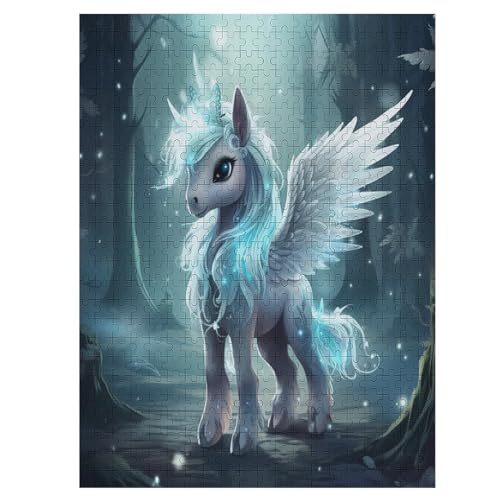 Horse Puzzles 500 Teile Erwachsener Kniffel Spaß Für Die Ganze Familie, Holzpuzzle Kinder Erwachsene, Impossible Puzzle Schwer 55×41cm von LTTTT