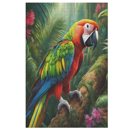 Papagei Puzzle 1000 Teile, Holzpuzzle Für Erwachsene Kinder, Impossible Puzzles, Geschicklichkeitsspiel Für Die Ganze Familie 78×53cm Papagei Puzzle 1000 Teile, Holzpuzzle Für Erwachsene Kinder, Impossible Puzzles, Geschicklichkeitsspiel Für Die Ganze Familie 78×53cm von LTTTT