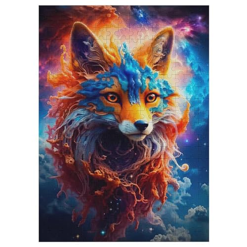 Puzzle Für Erwachsene, Fuchs, 300 Puzzleteile Für Kinder, Holzpuzzles, Geeignet Für Erwachsene Lernspiel, 42×30cm von LTTTT