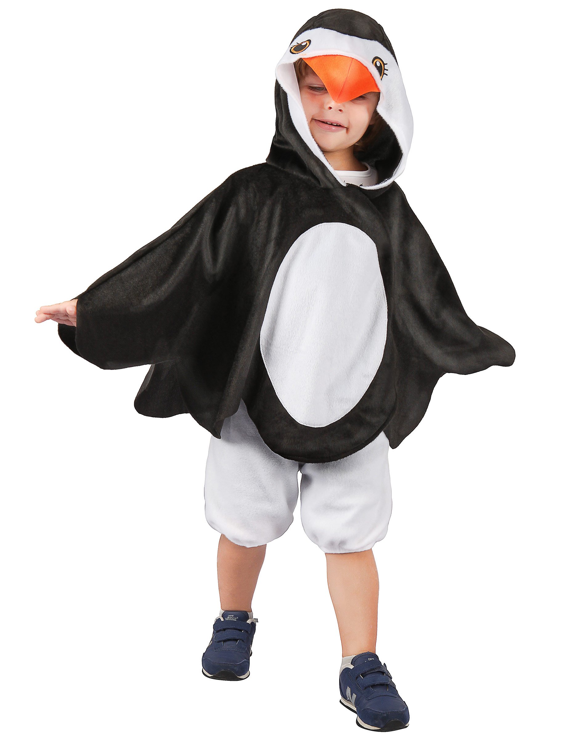 Pinguin Kinderkostüm schwarz-weiss-orange Pinguin Kinderkostüm schwarz-weiss-orange von KARNEVAL-MEGASTORE