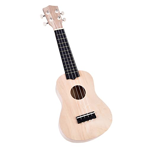 DIY-Ukelele-Bausatz aus Lindenholz, Leichtes, Tragbares Instrumentenzubehör Zur Verbesserung der Handwerklichen Fähigkeiten, Ideal für Kinder von LUCKDANO